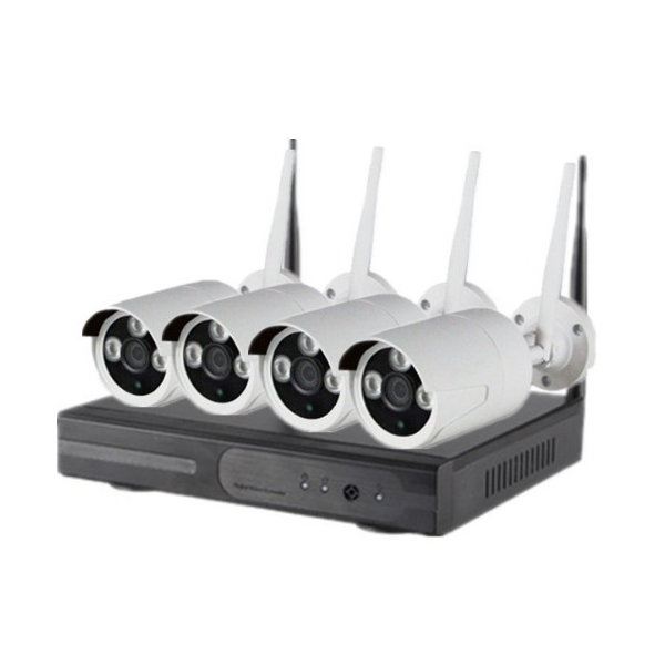 4CH Wireless CCTV Kit System