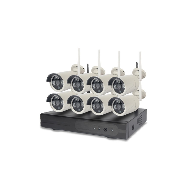 8CH Wireless CCTV Kit System