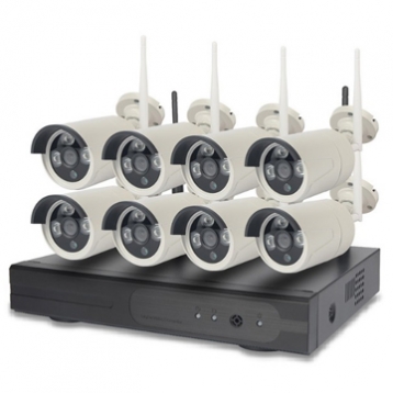 8CH Wireless CCTV Kit System